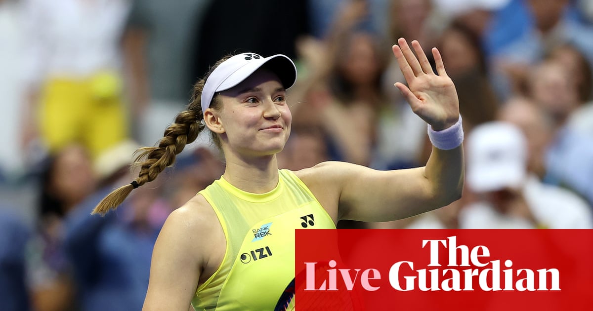 Aryna Sabalenka v Elena Rybakina: US Open 2026 women’s singles final goes to deciding set – live | US Open Tennis 2026