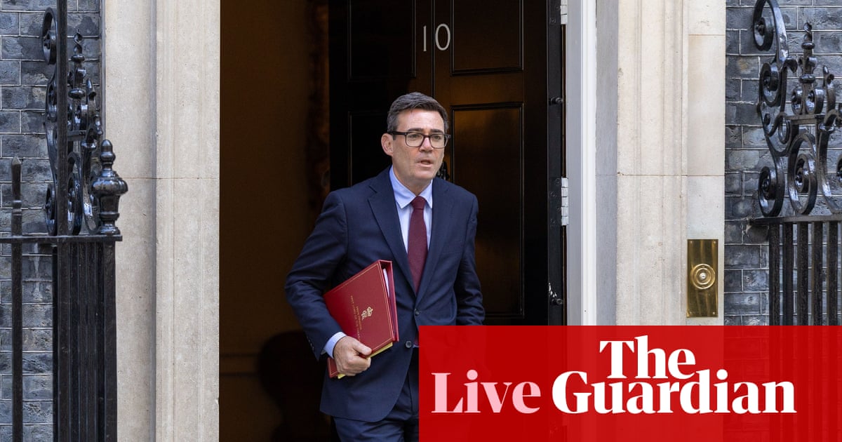 Burnham must show markets he’s not just ‘tax and spend socialist with better TikTok’, says top economist – UK politics live | Politics