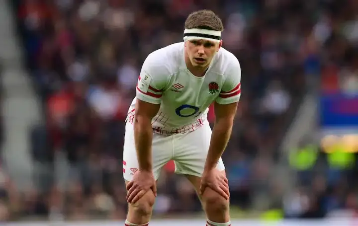 Owen Farrell, Captain of England during the Six Nations Match between England and Italy at Twickenham, London on 12 Feb 2023 (Photo: Tom Sandberg/PPAUK)