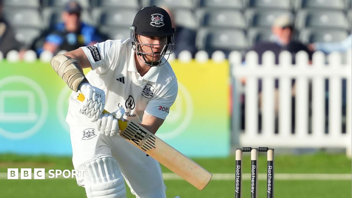 Gloucestershire's James Bracey in action