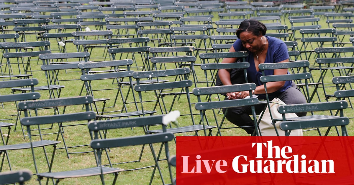 Trump uses 9/11 memorial speech to defend Iran war as families commemorate victims of attack – live | US news