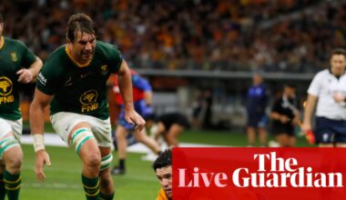 Australia v South Africa: international men’s rugby union Test – live | Australia rugby union team
