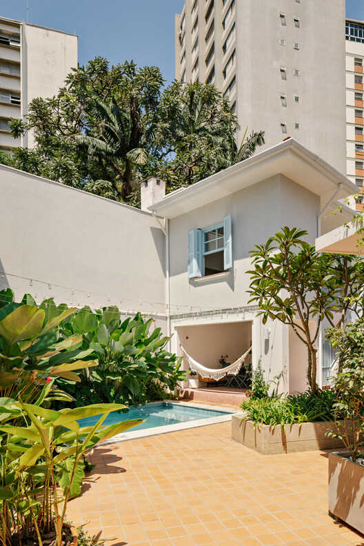 BF2 House / Peninsula Arquitetura - Exterior Photography, Garden, Courtyard, Balcony