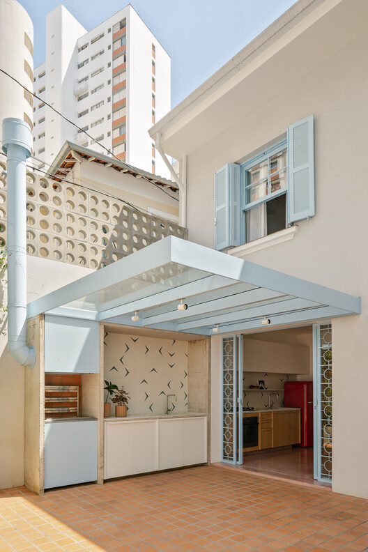 BF2 House / Peninsula Arquitetura - Interior Photography, Wood, Beam, Balcony