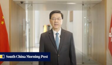 Hong Kong’s leader outlines 3 key new growth drivers ahead of first 5-year plan