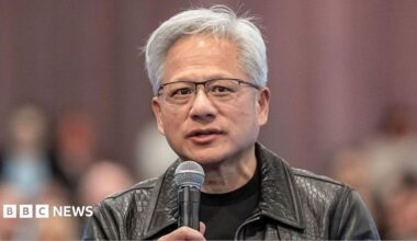 Jensen Huang, chief executive officer of Nvidia Corp., speaks during the 2026 Dreamforce conference in San Francisco, California, US, on Tuesday, 15 September, 2026.