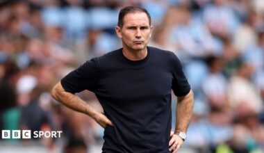 Frank Lampard on Coventry bench