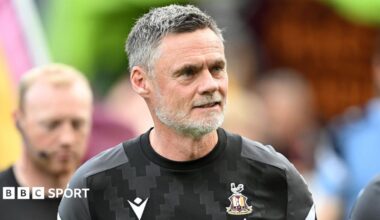 Graham Alexander before a pre-season friendly between Bradford City and Preston North End