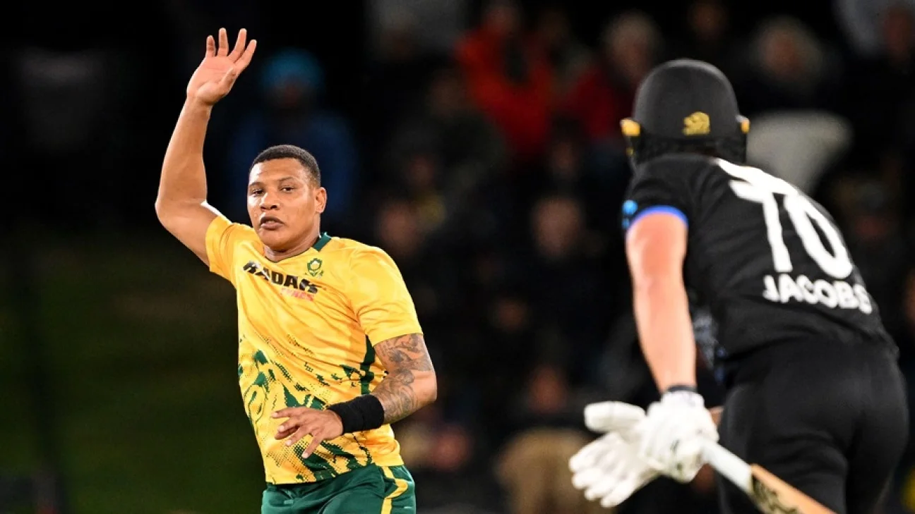 Ottneil Baartman injury concern for South Africa ahead of Australia ODIs