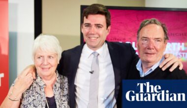 Andy Burnham cancels engagements as his father’s death is announced | Andy Burnham