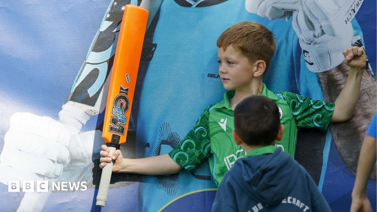 Devon Conway during the European T20 Cricket Premier League match between Dublin Guardians and Belfast Wolves at Malahide Cricket Ground in Dublin