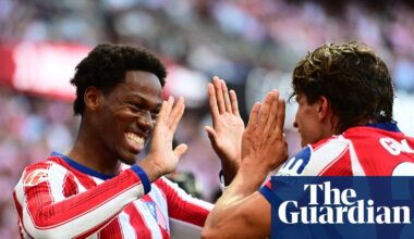 Jonathan David earns Atlético precious win over 10-man Real Madrid in fractious derby | La Liga