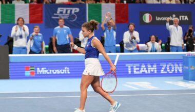 Paolini rescues holders Italy against China in Billie Jean King Cup quarter-final