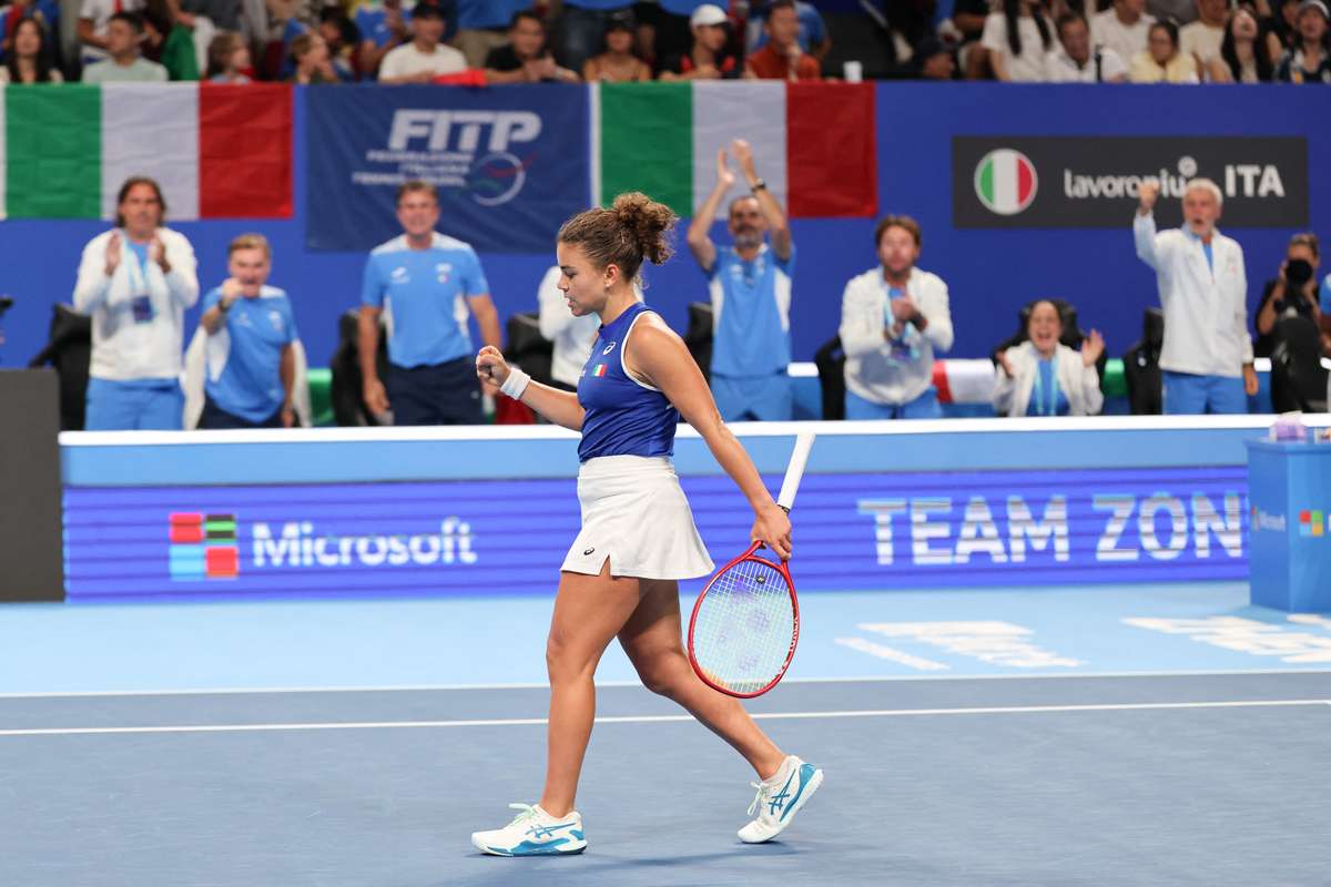 Paolini rescues holders Italy against China in Billie Jean King Cup quarter-final