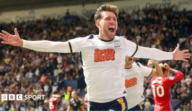 Preston North End 2-1 Blackburn Rovers: Callum Lang scores twice in Lancashire derby win