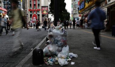 Tokyo considers littering fine to tackle growing trash issue in popular areas