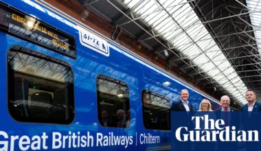Chiltern Railways enters public ownership in Labour nationalisation push | Rail industry