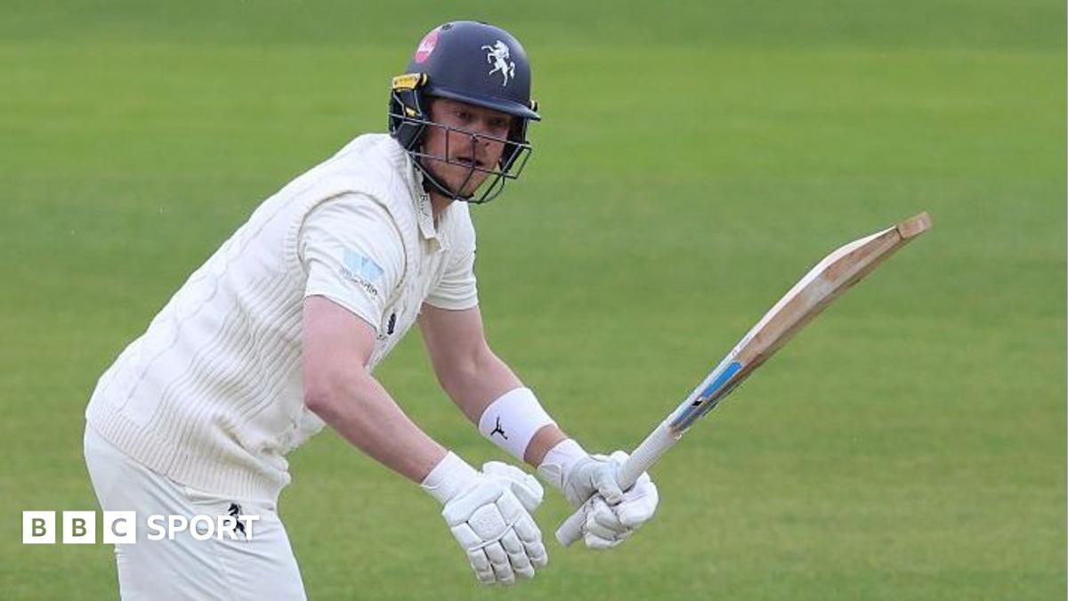 Sam Northeast batting for Kent against Durham earlier in the season