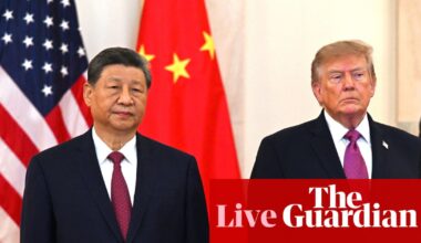 Xi says China and US must ensure AI ‘is always under human control’ as Trump touts ‘great friendship’ before White House talks – live | US foreign policy