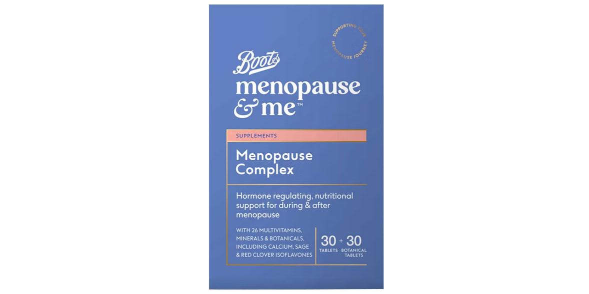 Boots menopause & me supplement