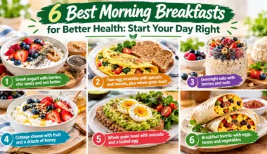6 Best Morning Breakfasts for Better Health