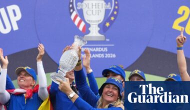 Europe win Solheim Cup against USA to give captain Anna Nordqvist last laugh | Solheim Cup
