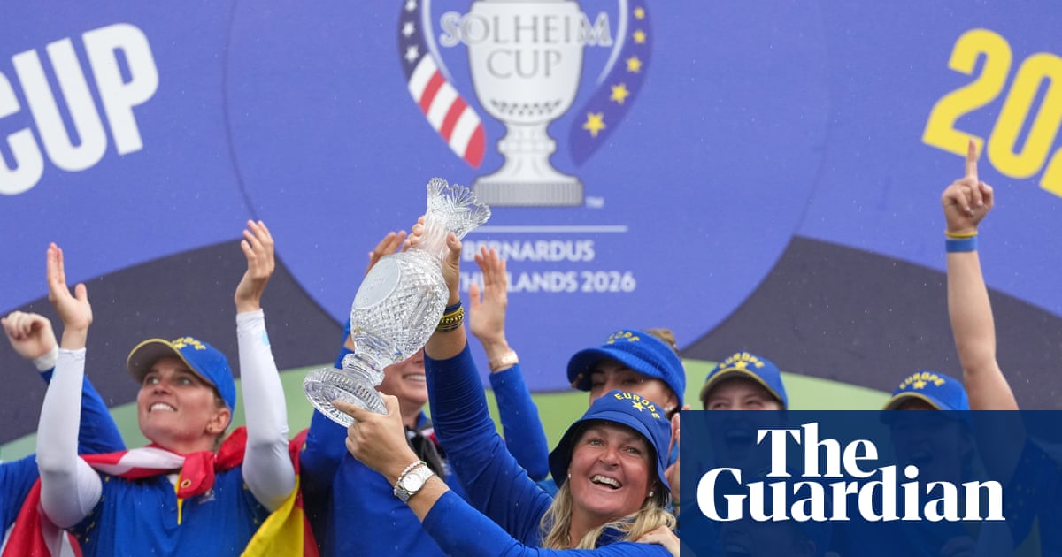 Europe win Solheim Cup against USA to give captain Anna Nordqvist last laugh | Solheim Cup