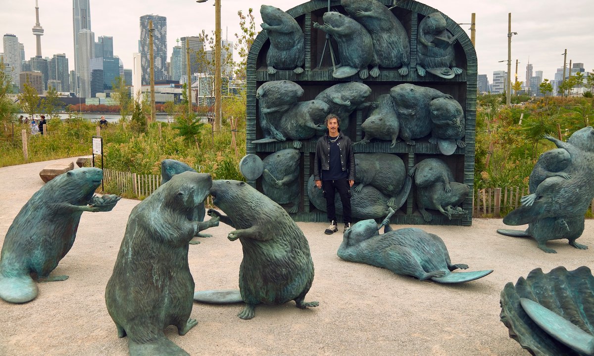 Kent Monkman’s first public sculpture is a condominium for beavers on Toronto’s waterfront - The Art Newspaper