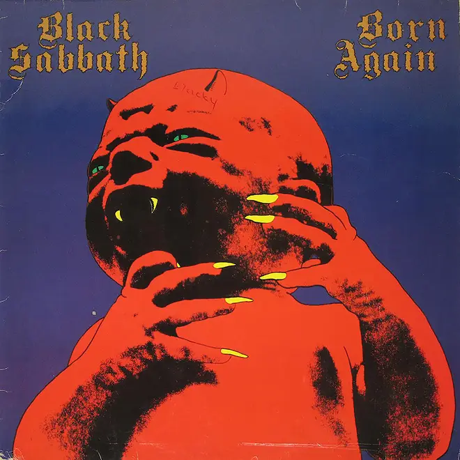 Black Sabbath - the controversial album cover for Born Again