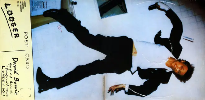 The gatefold cover of David Bowie's Lodger album (1979)