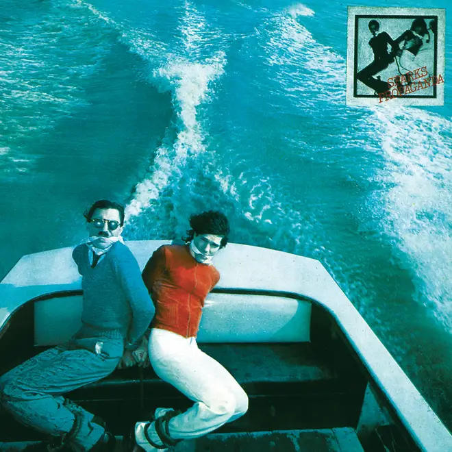 Sparks - Propaganda album cover, photographed by Monty Coles