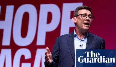 ‘He persuaded us’: Labour ministers moved by Andy Burnham’s emotional conference speech | Andy Burnham