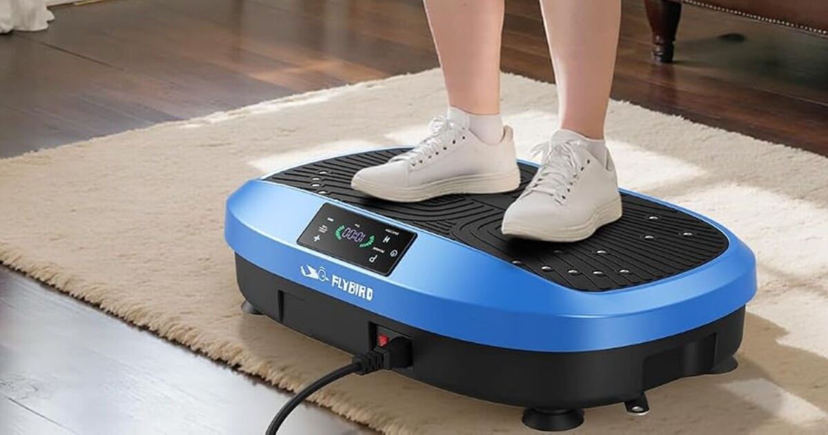 Fitness fans buy 'great value' £70 vibration plate for home workouts