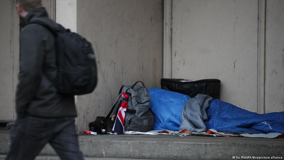 Britain's new PM takes on fight against homelessness
