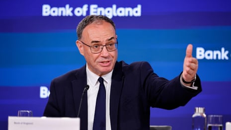 Bank of England governor Andrew Bailey faces parliament treasury committee – watch live