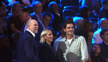 See Roger Federer with Zara and Mike Tindall at the Laver Cup 2026 in London