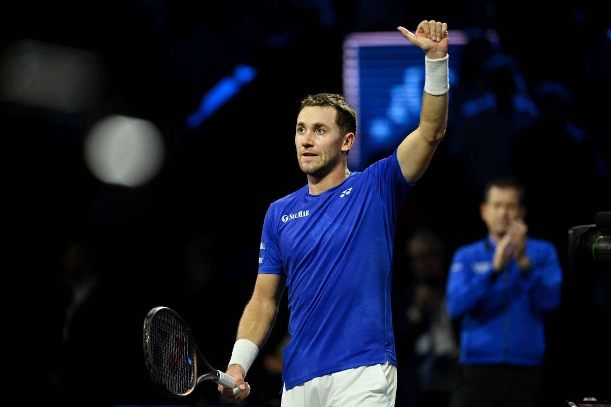 Ruud admits he was 'nervy' & 'rusty' after staging comeback to edge Laver Cup opener