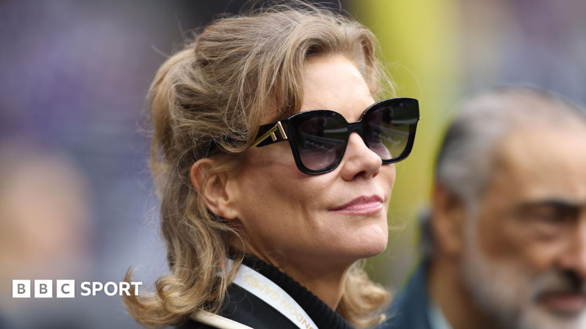 Amanda Staveley wearing sunglasses