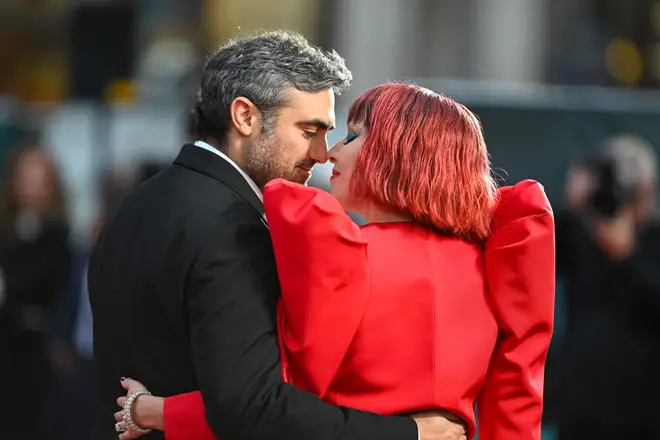 Michael Polansky and Lady Gaga at the