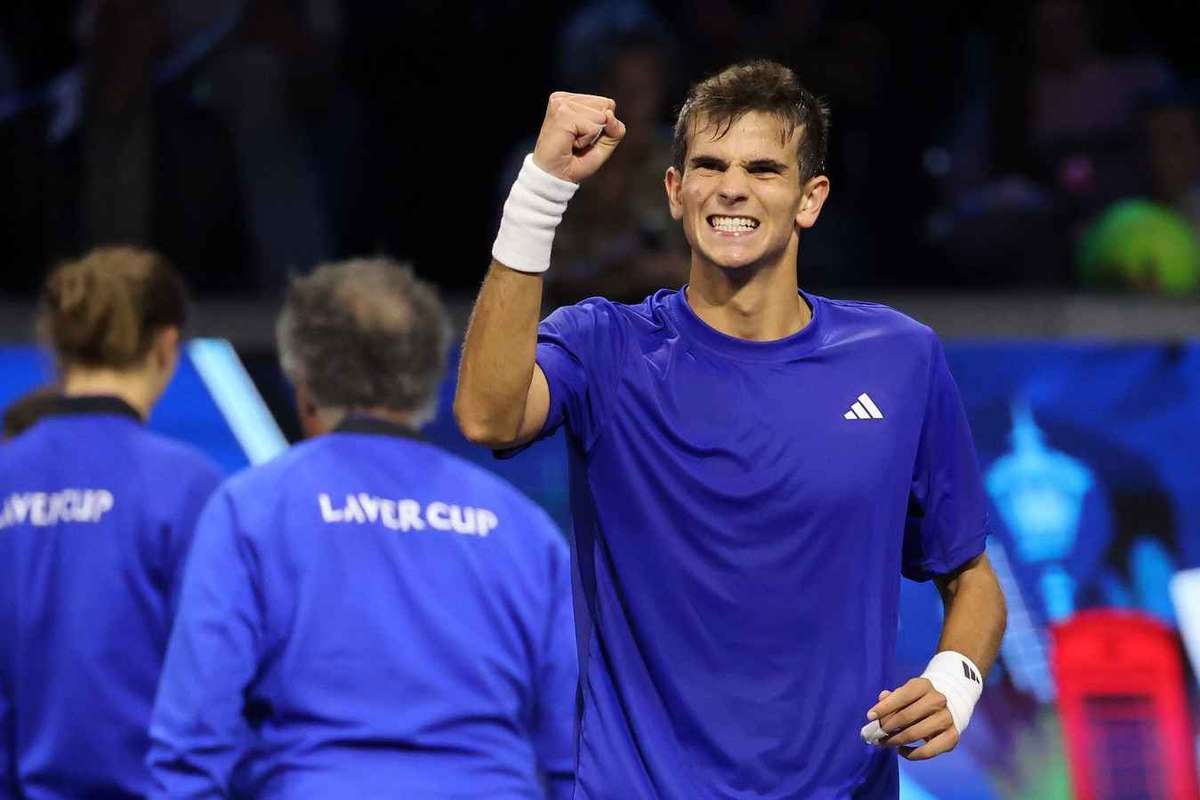 Laver Cup: Jodar puts stunning debut down to college experience