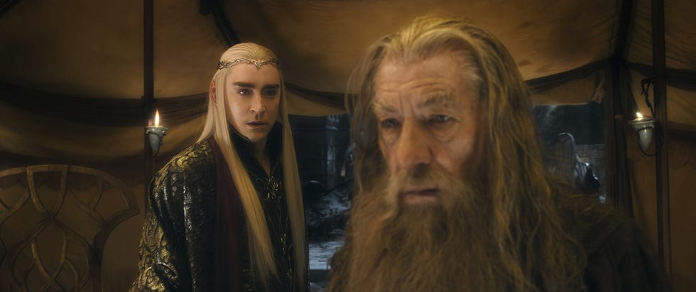 Lee Pace, Ian McKellen, The Hobbit: The Battle of the Five Armies lee pace, ian mckellen, the hobbit the battle of the five armies