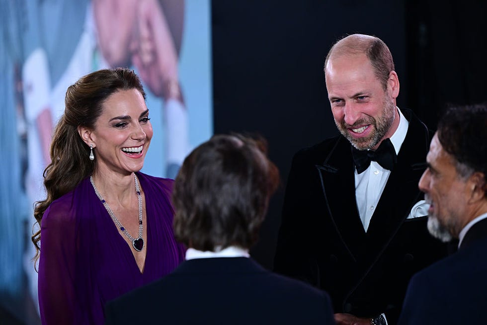 london, england september 22 catherine, princess of wales and prince william, prince of wales attend the digger film and tv charity royal film performance and global premiere inside leicester square gardens on september 22, 2026 in london, england photo by stuart c wilsongetty images