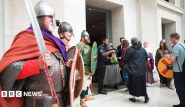 Bayeux Tapestry exhibit opens doors for first time as visitors flock to the British Museum - follow live
