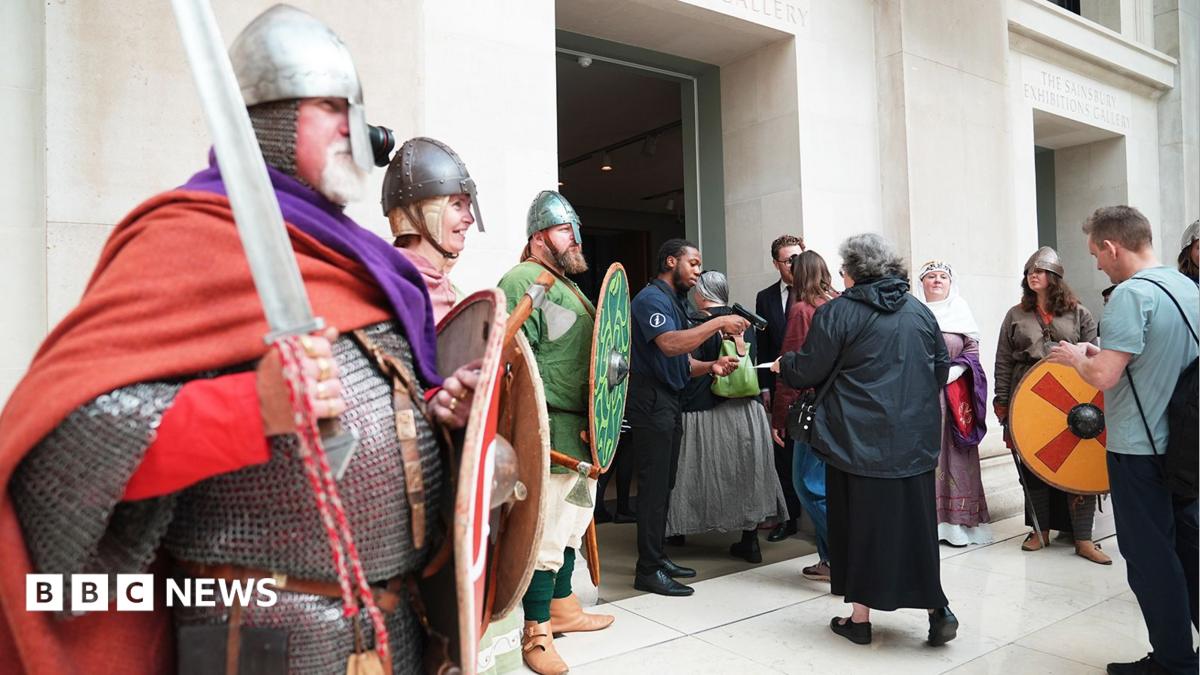 Bayeux Tapestry exhibit opens doors for first time as visitors flock to the British Museum - follow live