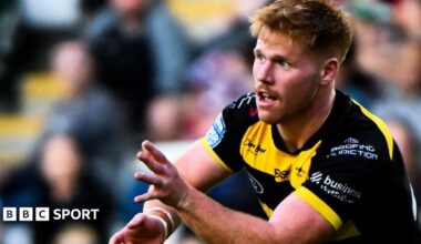 Tom Inman in action for York Knights