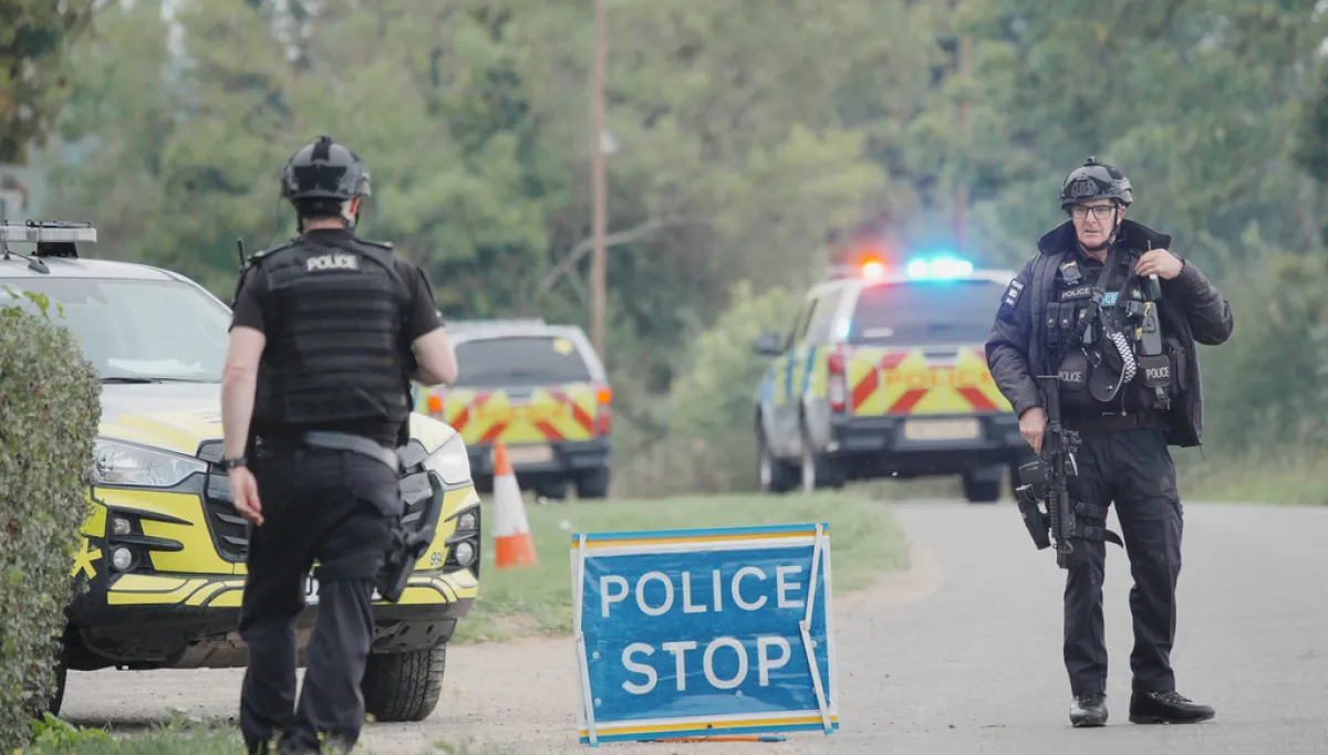 Five arrested on suspicion of preparing terrorist act at UK air base used by US