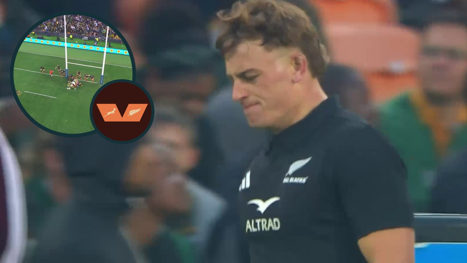 Law discussion: Ref's explanation clears up Ruben Love's yellow card in All Blacks' defeat