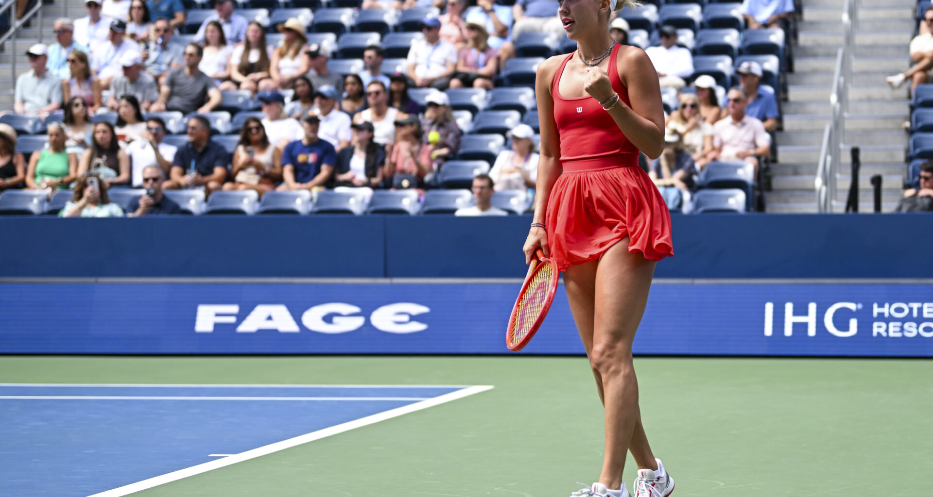 Potapova ousts last year's runner-up Anisimova; next faces Andreeva