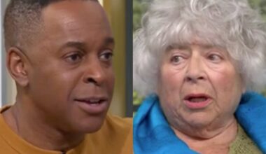 This Morning host Andi Peters responds to Miriam Margolyes racism row