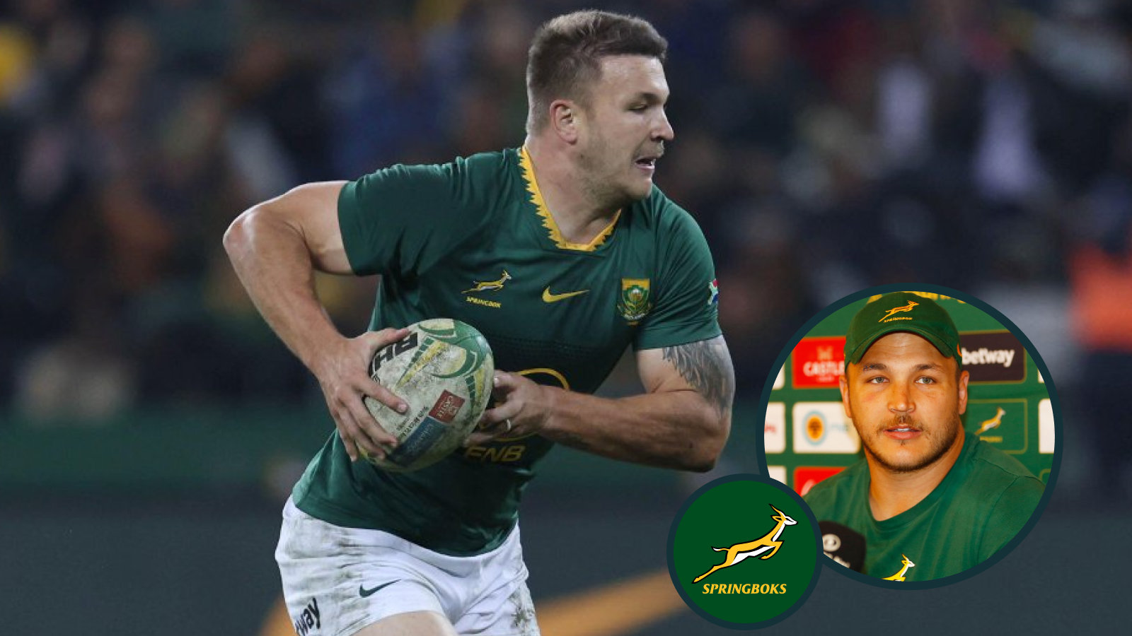 Springboks preparations for Wallabies Test disrupted as Andre Esterhuizen faces backlash over old racial slur